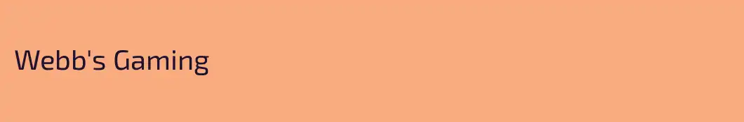 Webb's Gaming